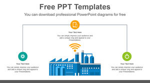Template Powerpoint Gratis untuk PPT Otomatisasi Pabrik