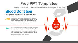 Template Powerpoint Gratis untuk Donor Darah