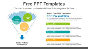 เทมเพลต Powerpoint ฟรีสำหรับการแบ่งช่องทาง