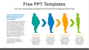 Darmowy szablon PowerPoint do zmiany wagi diety