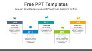 Template Powerpoint Gratis untuk Plang Garis Finish