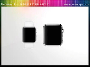 Materiais PPT do protótipo de computador tablet móvel Apple smart watch