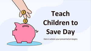 Ajari Anak-anak untuk Menyelamatkan Hari