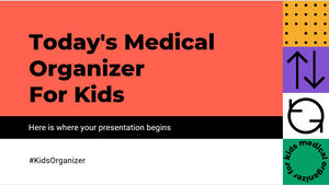 Organizzatore medico per bambini di oggi