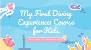 我的第一次潜水体验：儿童课程