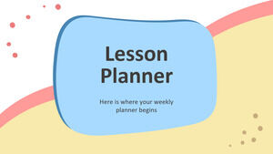 Planificador de lecciones