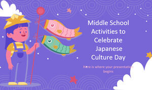 Mittelschulaktivitäten zur Feier des japanischen Kulturtages