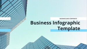 Business-Infografik. Kostenlose PPT-Vorlage und Google Slides-Design