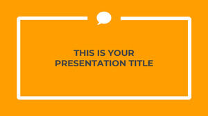 橙色专业。 免费的PowerPoint模板和谷歌幻灯片主题