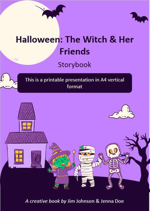 Halloween: Bajka o wiedźmie i jej przyjaciołach