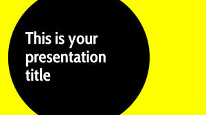 Kuning Neon. Template PowerPoint Gratis & Tema Google Slide