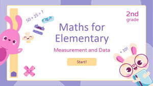 Mathématiques pour la 2e année du primaire - Mesures et données