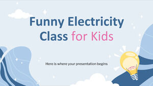 Cours d'électricité drôle pour les enfants