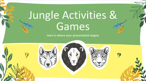 Activités et jeux dans la jungle