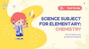 Materia di scienze per la scuola elementare - 2a elementare: chimica