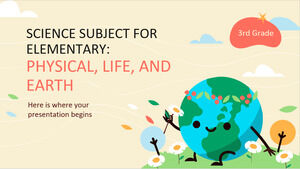 Naturwissenschaftliches Fach für Grundschule - 3. Klasse: Physik, Leben und Erde