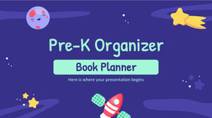 Organizador de Pre-K - Planificador de libros