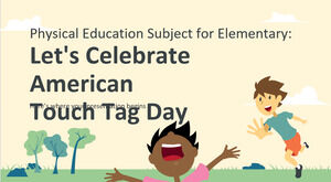 Pelajaran Pendidikan Jasmani untuk SD: Mari Rayakan Hari Tag Sentuhan Amerika