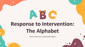 Tanggapan terhadap Intervensi: Alfabet