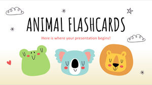 Flashcards de animais