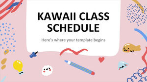 Programul cursului Kawaii