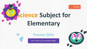 Matière scientifique pour l'élémentaire - 3e année : Compétences de processus