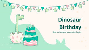 Cumpleaños de dinosaurio