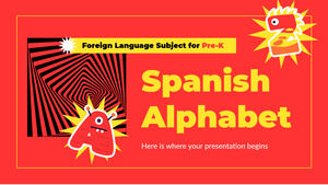 Język obcy dla Pre-K: alfabet hiszpański