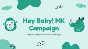 Olá bébé! Campanha MK