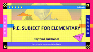 Materia de Educación Física para Primaria - 2º Grado: Ritmos y Danza