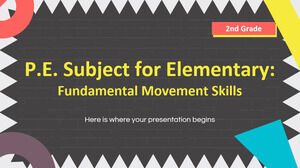 Matematică PE pentru elementar - clasa a II-a: Abilități fundamentale de mișcare