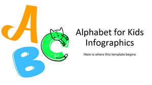 Infografía del alfabeto para niños