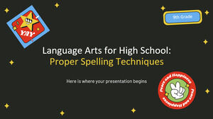 Lise Dil Sanatları - 9. Sınıf: Doğru Yazım Teknikleri