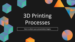 عمليات الطباعة ثلاثية الأبعاد