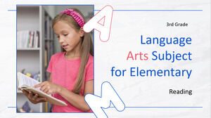 小學三年級語言藝術科目：閱讀