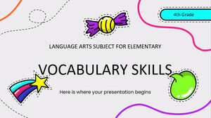 Matière d'arts du langage pour l'élémentaire - 4e année : Compétences en vocabulaire