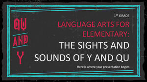 Sztuka językowa dla szkoły podstawowej – klasa 1: Dźwięki y i qu