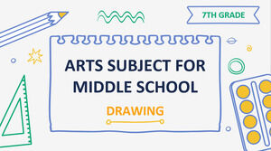 중학교 예술 과목 - 7학년: 그림