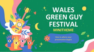 Минитема Уэльского фестиваля зеленых парней