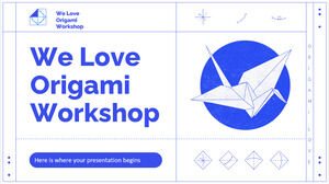 We Love Origami Workshop