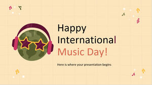 행복한 국제 음악의 날!