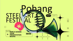 Minithème du festival d'art de l'acier de Pohang