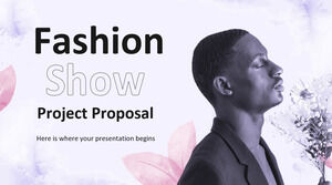 Propunere de proiect de prezentare de modă