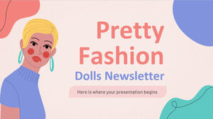 Информационный бюллетень Pretty Fashion Dolls