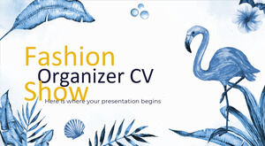 CV Organizator Fashion Show