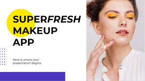 Superfrische Make-up-Shop-App