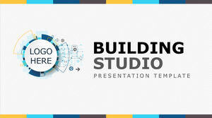 Building Studio Powerpoint Templates