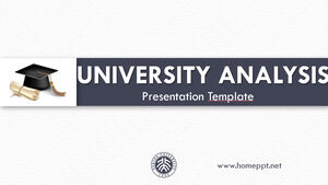 Templat Powerpoint Analisis Universitas