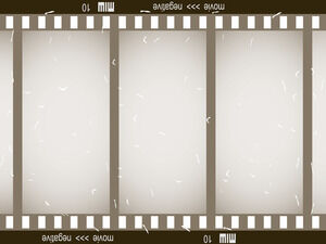 Old Film Strip Powerpoint Templates