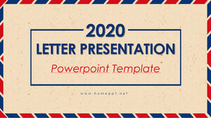 Szablony programu Powerpoint z ramkami listowymi